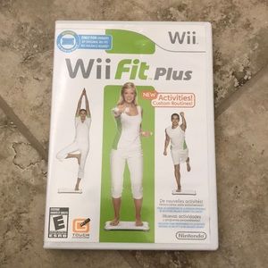Wii fit board with game!
